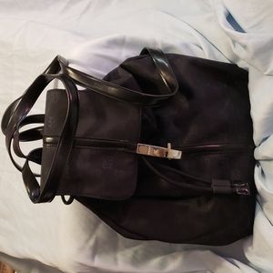 DKNY Black Backpack